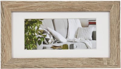Fotolijst - Henzo - Modern - Fotomaat 10x20 cm - Lichtbruin