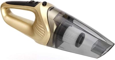 Oplaadbare Auto Stofzuiger - Draadloze Schoonmaker - Auto Interieur Reinigen - Droog en Nat Gebruik - 120W Vermogen - Zwart