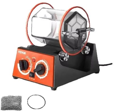 JOYNEXTBUY - Roterende Tumbler Polijstmachine 3 kg – Sieraden – Drum Polisher Edelstenen, Munten & Metaal – DIY Afwerkgereedschap