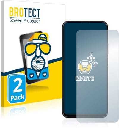 BROTECT - Screenprotector voor Honor 9X - Folie Beschermfolie matte 2 Stuks