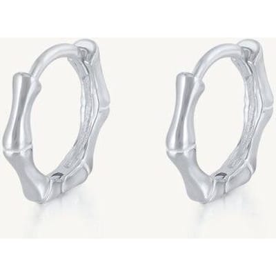 Canner Eenvoudige Knokkel Cirkel Oorbellen Voor Vrouwen 925 Sterling Zilver Piercing Oorbellen Hoops Pendiente Plata Bruiloft Sieraden zilver