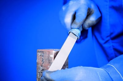 Werkplaatsvijl - Metaalvijl Rechthoekig - Fijne Bewerking - Ergonomische Handgreep - 250 mm - Grijs