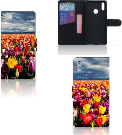 Huawei Y7 (2019) Hoesje Tulpen