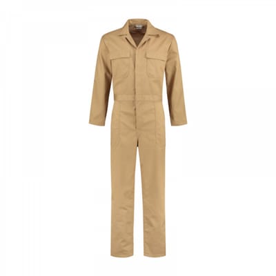 Overall polyester/katoen kaki maat 59