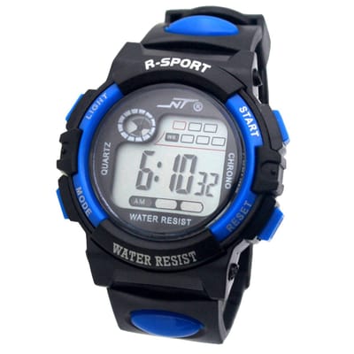 Fako® - Kinderhorloge - S-Sport Classic - Blauw