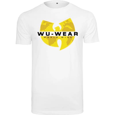Urban Classics - Wu Wear Logo Heren T-shirt - XS - Wit