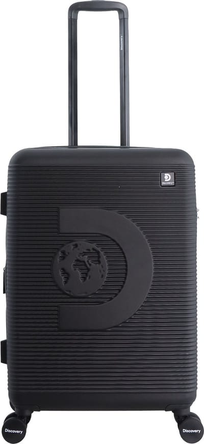 Discovery Eclipse Harde Koffer / Trolley / Reiskoffer - Medium - 68+7 Liters - Anthraciet - Antraciet / Medium