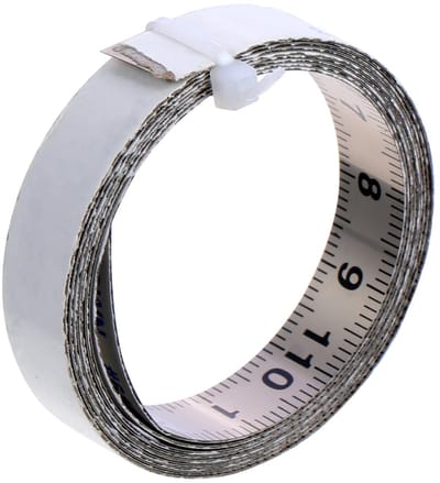 Dailygoods- Zelfklevende Liniaal Duurzaam - Meetlint 50 Meter - Meetgereedschap - Houtbewerking - Werkbanken - Koolstofstaal