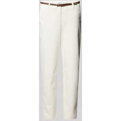 7/8 Pantalon met Fittende Been en Taille Dames COMMA