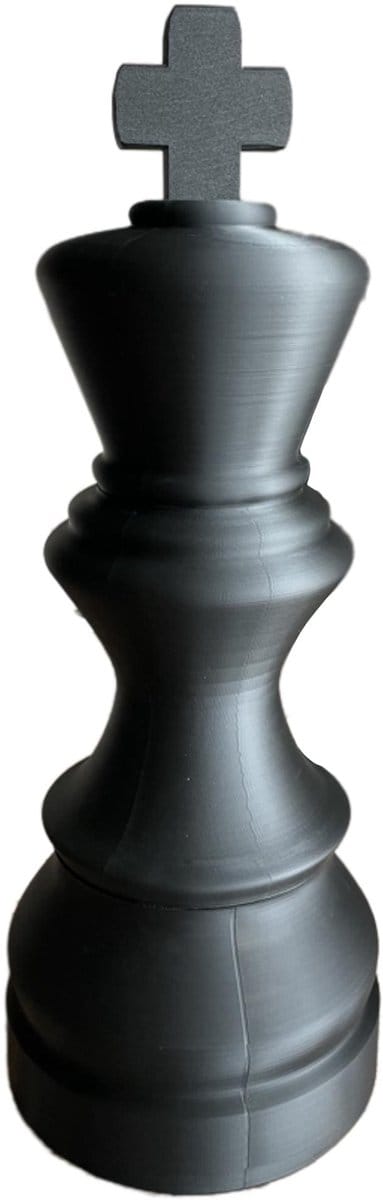 Schaaksetorganizer Schaakstuk Schaakset Schaakstuk Opslag Schaakset Decoratie Schaakstuk Verzameling | 80 cm / 31.5 inch / Black