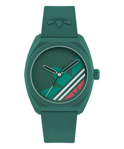Adidas Originals Project Three AOST26044 Horloge - Kunststof - Groen - Ø 42 mm