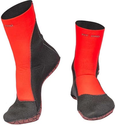Salvimar Calzari Fit Pro 4 Mm Duikbooties Oranje EU 38-40