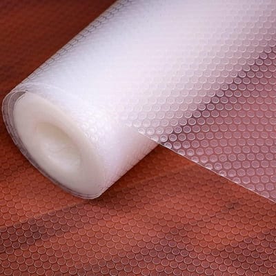 2 stuks - Lademat - lademat keuken - 45 x 300cm Keukenladebescherming - EVA kunststof - Koelkastmat - Transparant - Vochtbestendig papier voor laden en kasten - waterdicht kussen - Antibacterieel