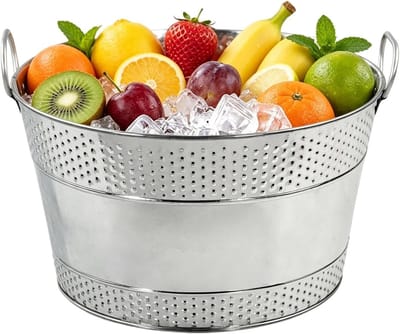 Hondenspeelgoed Opbergemmer - Hondenmand Organizer - Thuis Organiseren - Kauwbestendig Metaal - 35x35x23 cm - Ijzerkleurig
