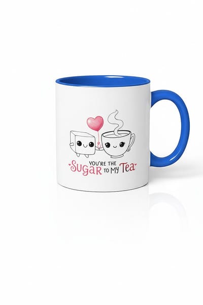 You're the Sugar to My Tea Mok - Romantische Liefdesbeker voor Thee-liefhebbers & Koppels