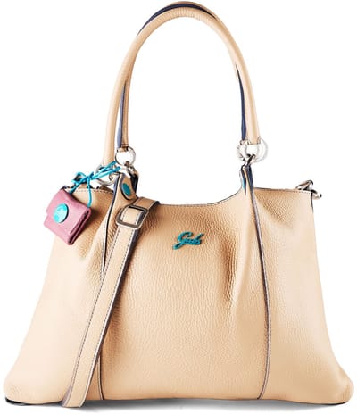 Gabs Soleil Schoudertas M Leder 41 cm - Dames - nude