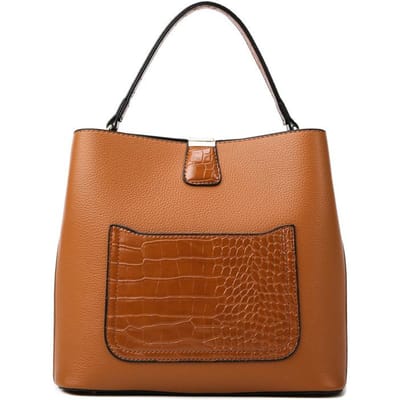 Dames Tassen Nieuwe Trendy Middelbare Leeftijd Commuting Handtassen Schoudertas Crossbody Grote Capaciteit Modieuze Emmer Tas brown