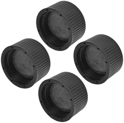 Allecto - Afvoerdop Set - 4 Stuks - Plastic Afvoerdeksel - Voor Zwembad Zandfilter - Vervangingsaccessoires - Geschikt voor zwembaden