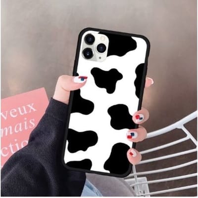 ShieldCase Holy Cow Hoesje geschikt voor Apple iPhone 12 Pro Max - 6.7 inch - TPU hoesje - Kwalitatieve backcover - Koe patroon - Koeienprint