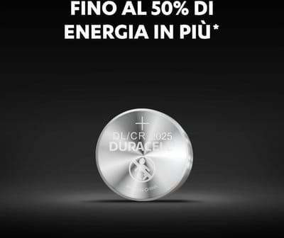 Duracell 2025 Wegwerpbatterij CR2025 Lithium