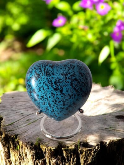 Hart Urn - Verdeel urn - Aqua Field 14082