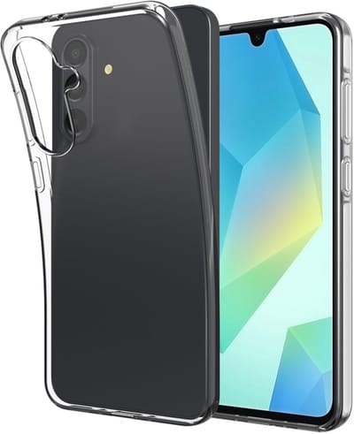 Just in Case hoesje geschikt voor Samsung Galaxy A36 / A56 Hoesje Siliconen - Flexibele 100% GRS Case - Transparant