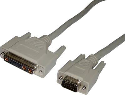 BeMatik - RGB-videokabel SUN 1,2 m (1xHD15-M / 1x13W3-H)