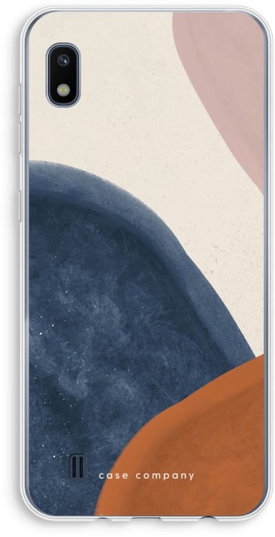 Case Company® - Hoesje geschikt voor Samsung Galaxy A10 hoesje - Geo #1 - Soft Cover Telefoonhoesje - Bescherming aan alle Kanten en Schermrand