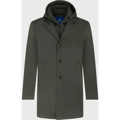 Blue Industry De manteljas met capuchon |