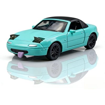 1:36 Ma Mx-5 Voiture de Sport en Alliage Modèle Moulé sous Pression Métal Classique Rétro Véhicule de Course Modèle de Voiture Simulation Collection Cadeau Décoration