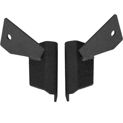 1 Paar Auto A-Stijl Voorruitmontage LED Werklampbalk Beugel voor Jeep Cherokee XJ black