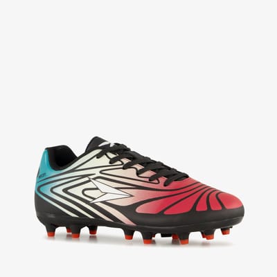 Dutchy FG kinder voetbalschoenen multicolor - Rood - Uitneembare zool - Maat 35