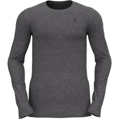 Odlo Active Warm Lange Mouw Thermoshirt Heren - Grijs - Maat S