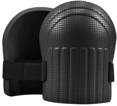 Kniebeschermers - Werkkussens - Beschermend Werk - Schokabsorberend EVA-rubber - 175 x 15 cm - Zwart