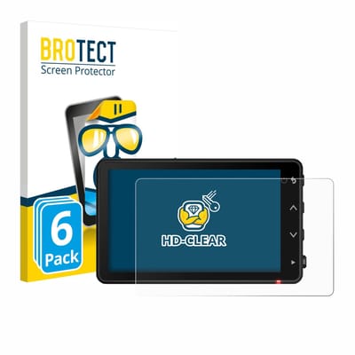 BROTECT - Screenprotector voor Garmin Catalyst 2 - Folie Beschermfolie transparant 6 Stuks