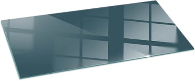 Tulup Kachel Vloerplaat - Zeekleur Vloerplaat Voor Houtkachel - 125 cm x 50 cm - Turkoois Vloerplaat Voor Kachel - Rechthoek Kachel Vloerplaat - Onderplaat Kachel - Plaat Voor Onder Houtkachel - Plaat Onder Houtkachel
