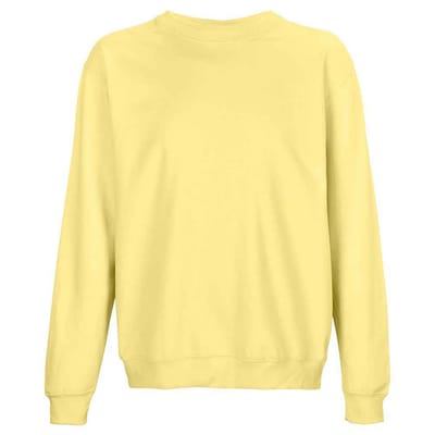SOLS Columbia Unisex Sweatshirt voor volwassenen (Lichtgeel)