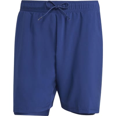 adidas Club 2in1 7in Shorts Heren-Donkerblauw