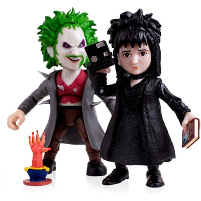 Loyal Subjects BST AXN Beetlejuice Thorny & Lydia 3.25  2-Pack Action Figures