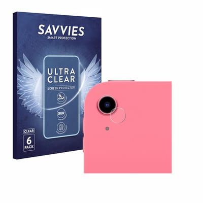 Savvies - Screenprotector voor Apple iPad 10.9" 2022 (ALLEEN Camera Lens, 10. Gen.) - Folie Beschermfolie transparant 6 Stuks