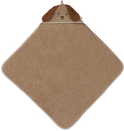 Jollein Badcape Baby - 100% Badstof Katoen - 75x75 cm - Diego