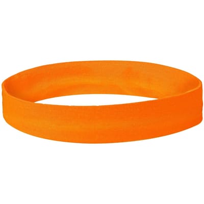 Hoofdband neon oranje
