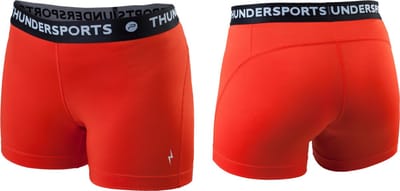 Thundersports Short - Sportbroek Dames - Rood - M