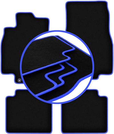 CARLUX-BLUE automatten voor: Mercedes B-Klasse W245 hatchback (2005-2011)