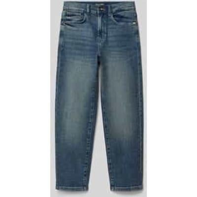 Straight fit jeans met Logopatch Model 'Garwell'