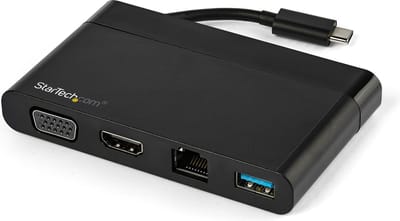 StarTech.com USB-C Multiport Adapter - HDMI & VGA - Mac / Windows / Chrome - docking station - VGA HDMI