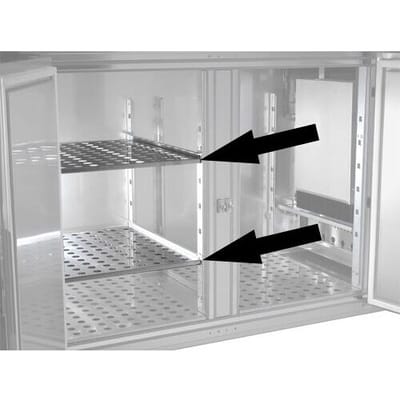 GGM Gastro Edelstahl Zwischenboden für BRA & BLA Zilver