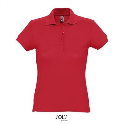 SOL'S Women´s Polo Passion L513 - Red - L