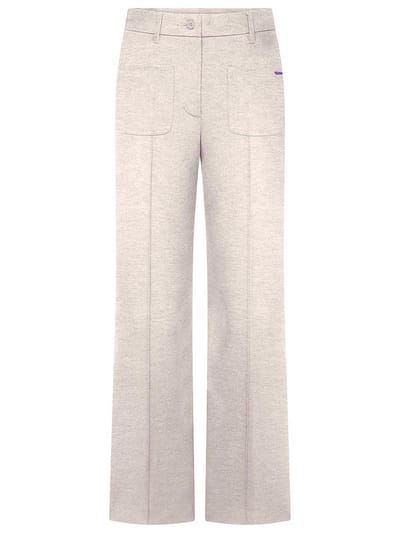Wide Fit-7/8-broek Van Raffaello Rossi beige