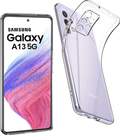 Hoesje geschikt voor Samsung Galaxy A13 5G Back Cover – Galaxy A13 5G Hoesje Silicone Case - Perfect fit - Transparant – EPICMOBILE